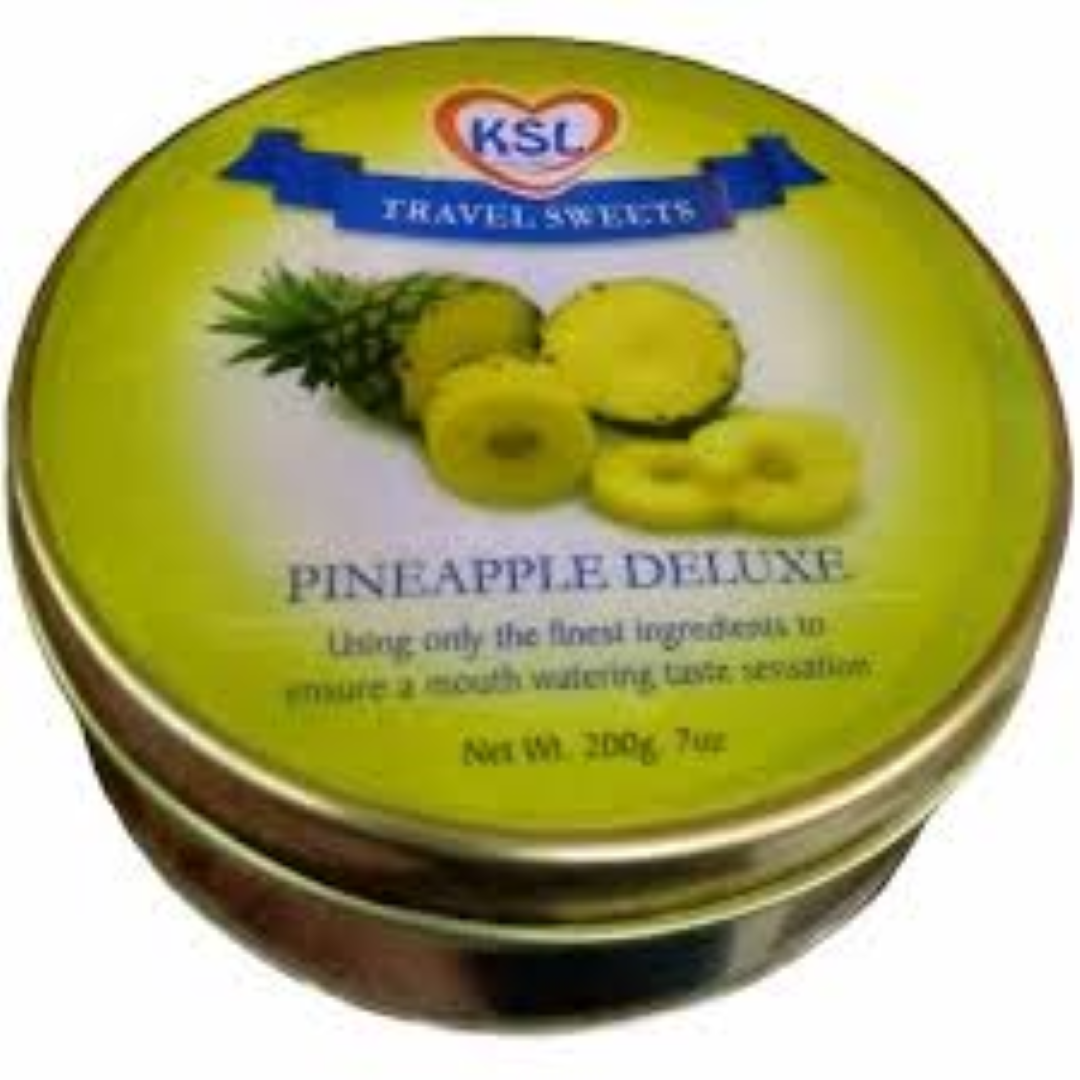 KSL TRAVEL SWEET PINEAPPL   E DELUXE 200G